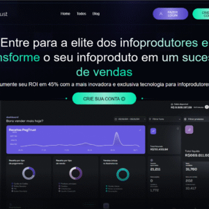 Template Elementor PagTrust - Plataforma de Pagamentos para Infoprodutores