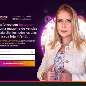 Template Elementor – Landing Page Instagram Vendedor